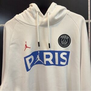 Jordan Paris Saint Germain White Hoodie